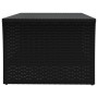 Black coffee table 100x50x40 cm synthetic rattan by , Coffee table - Ref: Foro24-319390, Price: 85,90 €, Discount: %