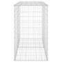 Muro de gaviones con cubiertas acero galvanizado 150x60x100 cm