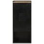 Mueble de baño hierro y madera maciza de mango 40x27x90 cm de , Muebles de baño - Ref: Foro24-358562, Precio: 83,34 €, Descue...