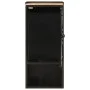 Iron and solid mango wood bathroom cabinet 40x27x90 cm by , Bathroom furniture - Ref: Foro24-358562, Price: 82,67 €, Discount: %