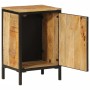 Badezimmerschrank aus massivem Mangoholz und Eisen, 40 x 30 x 60 cm von , Badezimmermöbel - Ref: Foro24-358574, Preis: 105,50...