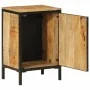 Mueble de baño madera maciza de mango y hierro 40x30x60 cm de , Muebles de baño - Ref: Foro24-358574, Precio: 96,85 €, Descue...