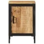 Mueble de baño madera maciza de mango y hierro 40x30x60 cm de , Muebles de baño - Ref: Foro24-358574, Precio: 96,85 €, Descue...