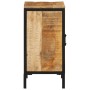 Badezimmerschrank aus massivem Mangoholz und Eisen, 40 x 30 x 60 cm von , Badezimmermöbel - Ref: Foro24-358574, Preis: 105,50...