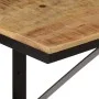 Wandregal aus massivem Mangoholz und Eisen, 40 x 30 x 32 cm von , Regale und Regale - Ref: Foro24-358576, Preis: 41,82 €, Rab...