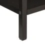 Solid mango wood and iron console table 100x35x76 cm by , Side tables - Ref: Foro24-358581, Price: 144,30 €, Discount: %