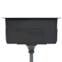 Fregadero de cocina hecho a mano acero inoxidable de vidaXL, Fregaderos - Ref: Foro24-145076, Precio: 96,99 €, Descuento: %