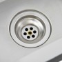 Handgefertigte Küchenspüle aus Edelstahl von vidaXL, Sinkt - Ref: Foro24-145076, Preis: 66,61 €, Rabatt: %