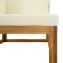 Corner modular sofas with 2 acacia wood cushions by , Modular outdoor sofas - Ref: Foro24-318552, Price: 216,24 €, Discount: %