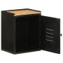 Badmöbel aus Eisen und massivem Mangoholz 40x30x50 cm von , Badezimmermöbel - Ref: Foro24-358565, Preis: 66,70 €, Rabatt: %