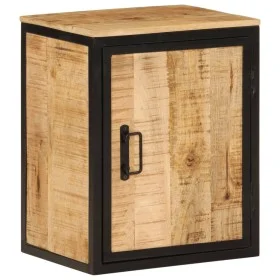 Mueble de baño madera maciza de mango y hierro 40x30x50 cm de , Muebles de baño - Ref: Foro24-358573, Precio: 100,36 €, Descu...