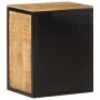 Mueble de baño madera maciza de mango y hierro 40x30x50 cm de , Muebles de baño - Ref: Foro24-358573, Precio: 100,36 €, Descu...