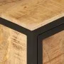 Mueble de baño madera maciza de mango y hierro 40x30x50 cm de , Muebles de baño - Ref: Foro24-358573, Precio: 100,36 €, Descu...