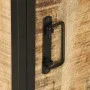 Solid mango wood and iron bathroom cabinet 40x30x50 cm by , Bathroom furniture - Ref: Foro24-358573, Price: 100,36 €, Discoun...
