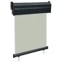 Gray balcony side awning 65x250 cm by , Umbrellas - Ref: Foro24-48404, Price: 46,23 €, Discount: %