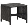 Gartenhocker 4-teilig mit schwarzen synthetischen Rattankissen von , Gartenstühle - Ref: Foro24-316805, Preis: 97,08 €, Rabat...