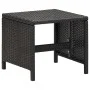 Gartenhocker 4-teilig mit schwarzen synthetischen Rattankissen von , Gartenstühle - Ref: Foro24-316805, Preis: 96,58 €, Rabat...