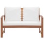 4-piece garden furniture set with solid acacia wood cushions by , Garden sets - Ref: Foro24-318338, Price: 496,85 €, Discount: %