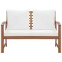4-piece garden furniture set with solid acacia wood cushions by , Garden sets - Ref: Foro24-318338, Price: 488,42 €, Discount: %