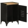 Iron and solid mango wood bathroom cabinet 40x30x60 cm by , Bathroom furniture - Ref: Foro24-358566, Price: 70,58 €, Discount: %