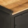 Iron and solid mango wood bathroom cabinet 40x30x60 cm by , Bathroom furniture - Ref: Foro24-358566, Price: 70,58 €, Discount: %