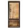 Badezimmerschrank aus massivem Mangoholz und Eisen, 40 x 27 x 90 cm von , Badezimmermöbel - Ref: Foro24-358570, Preis: 133,20...