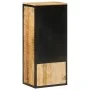 Badezimmerschrank aus massivem Mangoholz und Eisen, 40 x 27 x 90 cm von , Badezimmermöbel - Ref: Foro24-358570, Preis: 133,20...
