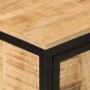 Solid mango wood and iron bathroom cabinet 40x27x90 cm by , Bathroom furniture - Ref: Foro24-358570, Price: 135,53 €, Discoun...