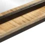 Mirror with shelves solid mango wood and glass 80x8x55 cm by , Mirrors - Ref: Foro24-358579, Price: 83,49 €, Discount: %