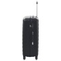 Juego de maletas rígidas con ruedas trolley 3 piezas negro ABS de vidaXL, Maletas - Ref: Foro24-91886, Precio: 135,86 €, Desc...