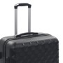 Juego de maletas rígidas con ruedas trolley 3 piezas negro ABS de vidaXL, Maletas - Ref: Foro24-91886, Precio: 135,86 €, Desc...