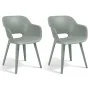 Keter Sillas de jardín Akola 2 unidades verde vintage de , Sillas de jardín - Ref: Foro24-432689, Precio: 180,19 €, Descuento: %