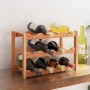 Wine rack for 12 bottles solid walnut wood by vidaXL, Wine racks - Ref: Foro24-350360, Price: 27,25 €, Discount: %