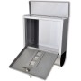 Briefkasten aus Edelstahl von , Postfächer - Ref: Foro24-50350, Preis: 45,10 €, Rabatt: %