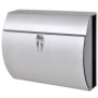 Länglicher Briefkasten aus Edelstahl von , Postfächer - Ref: Foro24-50352, Preis: 53,23 €, Rabatt: %