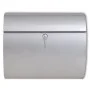 Stainless steel elongated mailbox by , mailboxes - Ref: Foro24-50352, Price: 53,23 €, Discount: %