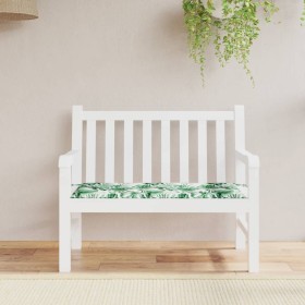 Gartenbankkissen Oxford Stoff Blattdruck 120x50x3 cm von , Kissen für Stühle und Sofas - Ref: Foro24-361132, Preis: 19,75 €, ...