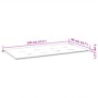Gartenbankkissen Oxford Stoff Blattdruck 120x50x3 cm von , Kissen für Stühle und Sofas - Ref: Foro24-361132, Preis: 19,75 €, ...