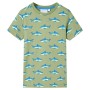 Camiseta infantil caqui claro 116 de , Camisetas para niños - Ref: Foro24-12301, Precio: 7,93 €, Descuento: %