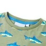 Camiseta infantil caqui claro 116 de , Camisetas para niños - Ref: Foro24-12301, Precio: 7,85 €, Descuento: %