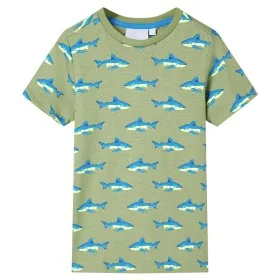 Helles Khaki Kinder T-Shirt 92 von , Kinder-T-Shirts - Ref: Foro24-12299, Preis: 7,85 €, Rabatt: %