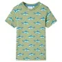 Light khaki children's t-shirt size 92 by , Kids T-shirts - Ref: Foro24-12299, Price: 7,85 €, Discount: %