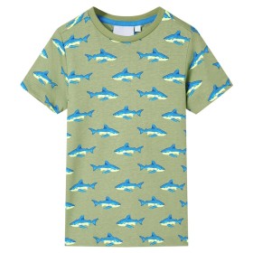 Helles Khaki Kinder T-Shirt 140 von , Kinder-T-Shirts - Ref: Foro24-12303, Preis: 7,93 €, Rabatt: %