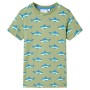 Light khaki children's t-shirt size 140 by , Kids T-shirts - Ref: Foro24-12303, Price: 7,93 €, Discount: %