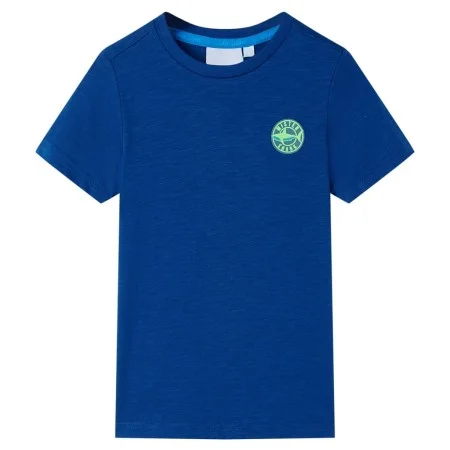 Dunkelblaues Kinder-T-Shirt 116 von , Kinder-T-Shirts - Ref: Foro24-12336, Preis: 7,61 €, Rabatt: %