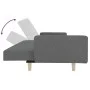 Two-seater sofa bed with two light gray fabric pillows. by , Sofas - Ref: Foro24-375741, Price: 275,96 €, Discount: %