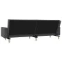 Two-seater sofa bed with two light gray fabric pillows. by , Sofas - Ref: Foro24-375741, Price: 275,96 €, Discount: %