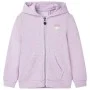 Child's lilac hooded sweatshirt with zipper, size 128 by , Kids T-shirts - Ref: Foro24-10987, Price: 20,16 €, Discount: %