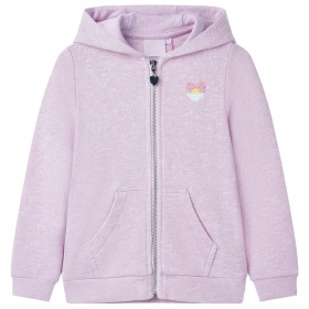 Child's hoodie with lilac zipper and hood, size 104 by , Kids T-shirts - Ref: Foro24-10985, Price: 15,06 €, Discount: %