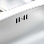 Double sink with stainless steel strainer and siphon by vidaXL, Sinks - Ref: Foro24-145075, Price: 184,39 €, Discount: %